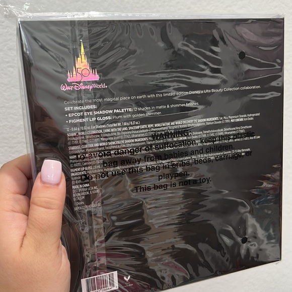 NEW Disney X Ulta Beauty Epcot Eyeshadow and Lip Gloss Set - Picture 6 of 6